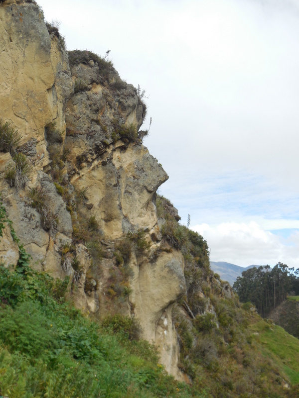 Inca face - rock