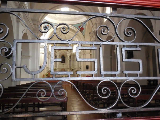 Latagunga church inside 1