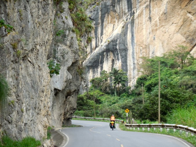 Nancy in the Utcubamba River gorge 1