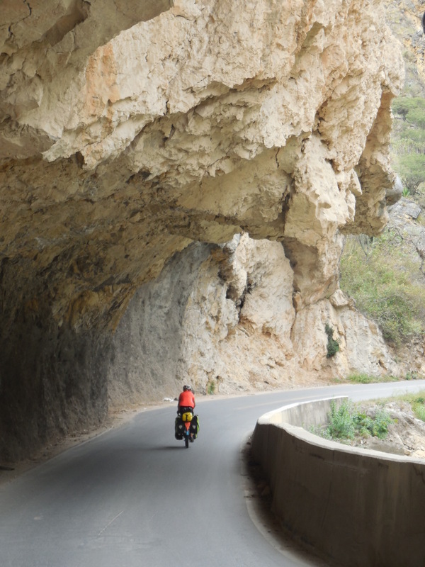 Nancy in the Utcubamba River gorge 6