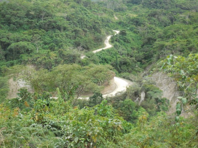 Our road, looking back 1