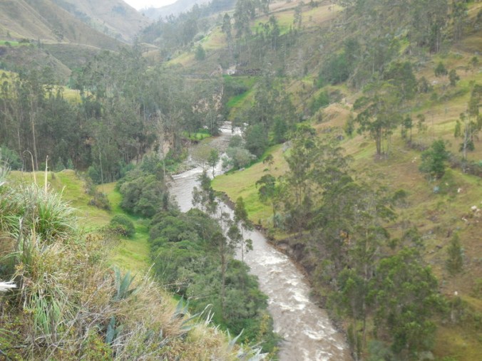 River near Saraguro