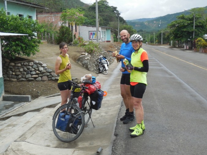 The bunch at the break