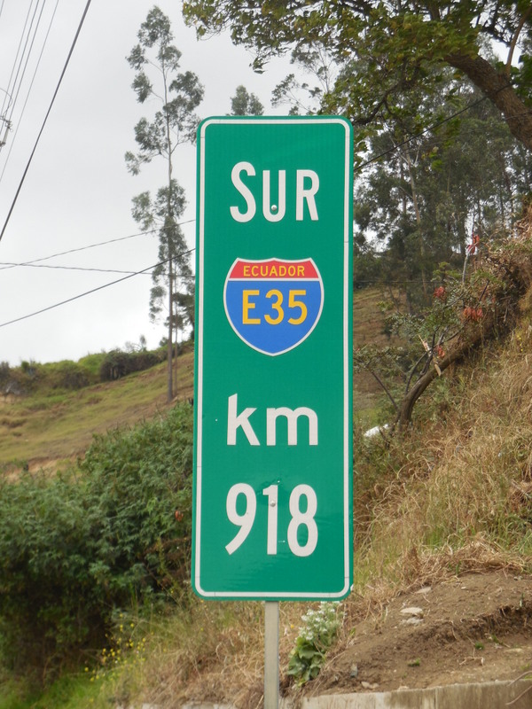 We've ridded SUR 35 for 918k since Colombia - we turn off it tomorrow