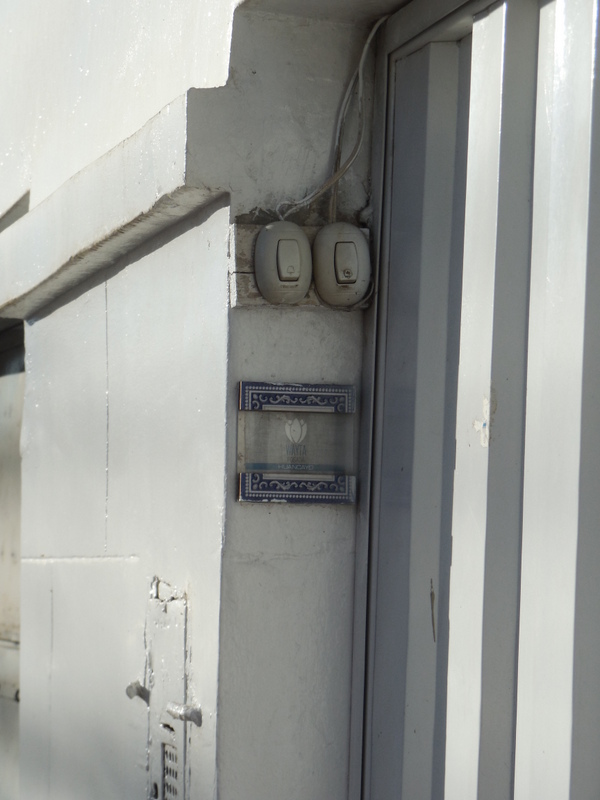 Bell for our posada - no sign other than this 2