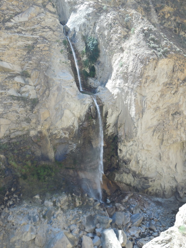 Canyon del Pato waterfall