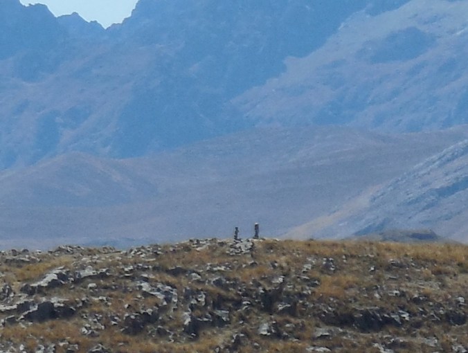 Distant Andes peaks 2