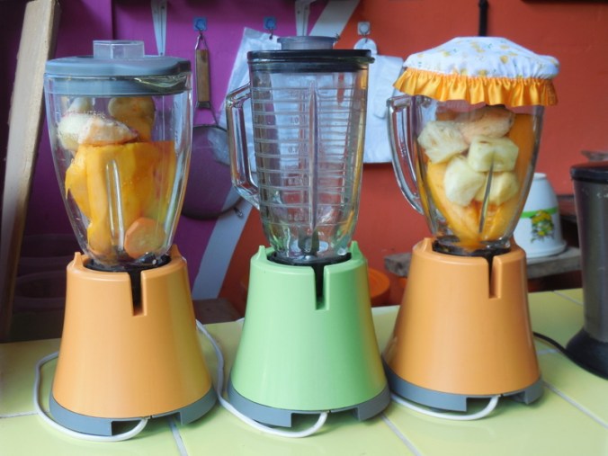 Juice in the market - we had some