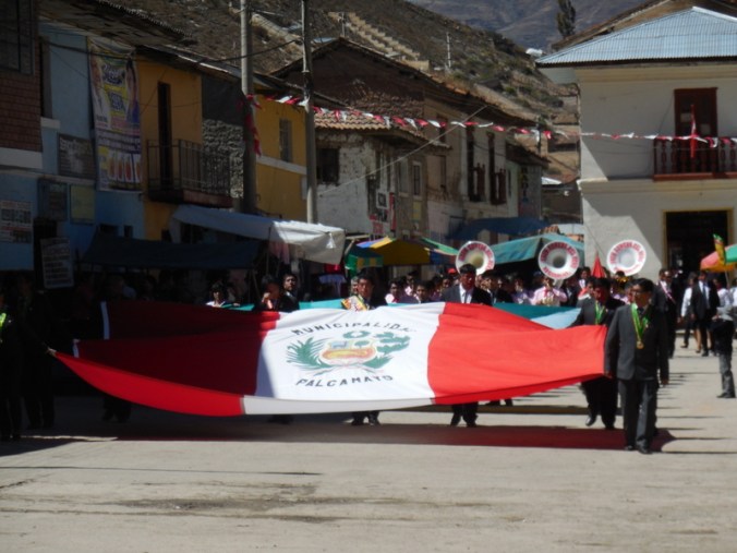 Parade in Palcamayo 1