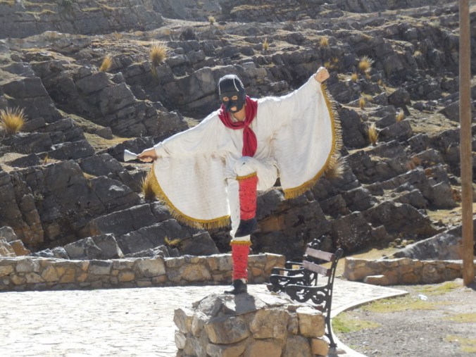 San Pedro de Cajas statue