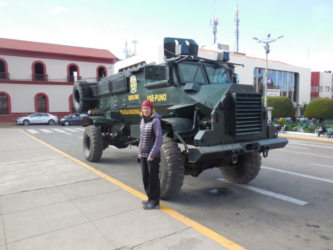 Anotther massive police vehical