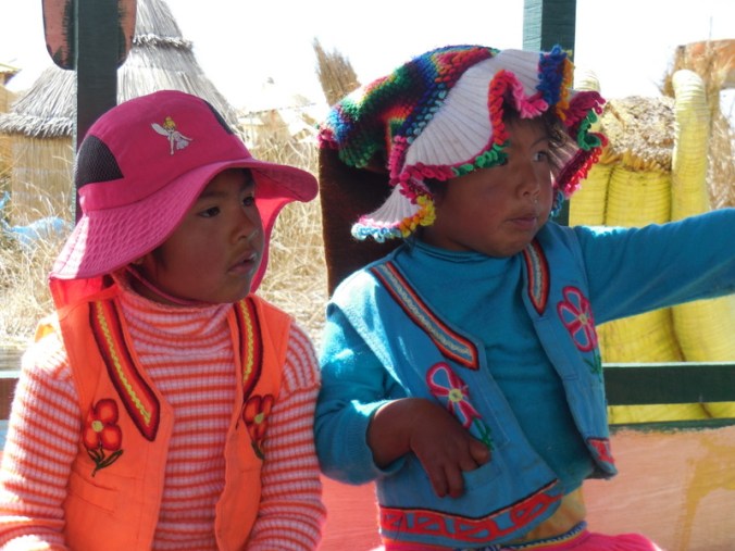 Island reed boat ride kids joined us