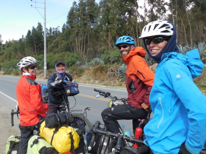 Meeting Thai cyclist