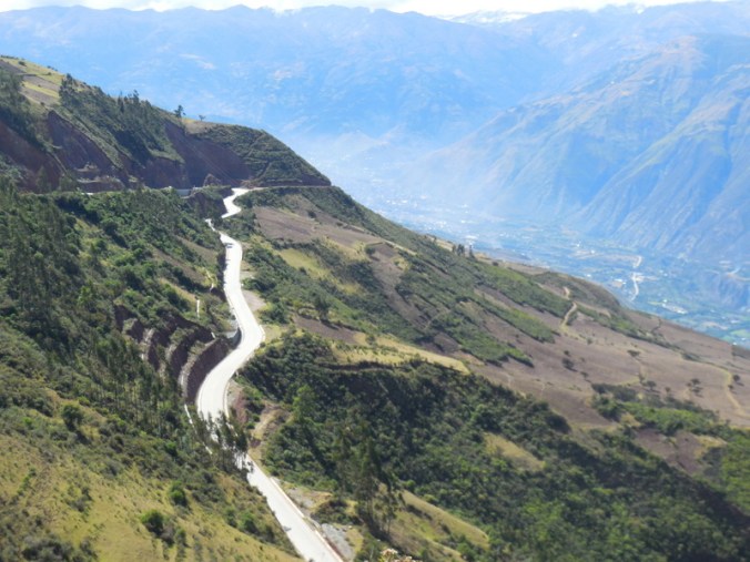 Our road down the mountain 5