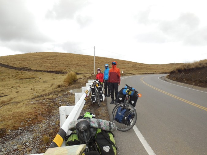 Quick stop at the top