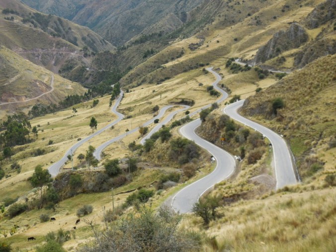 Switchbacks on our road 2