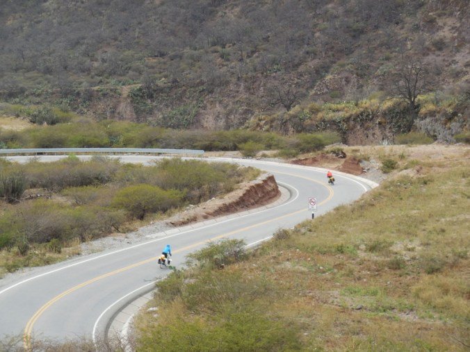 Tine and Nancy cruising down