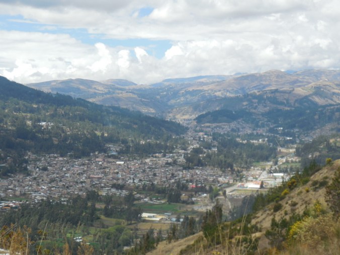 View coming into Andahuaylas