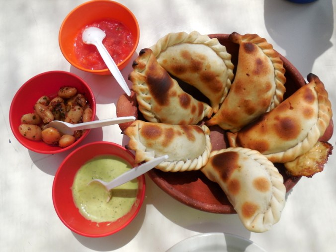 Lunch at the empanada stand 3