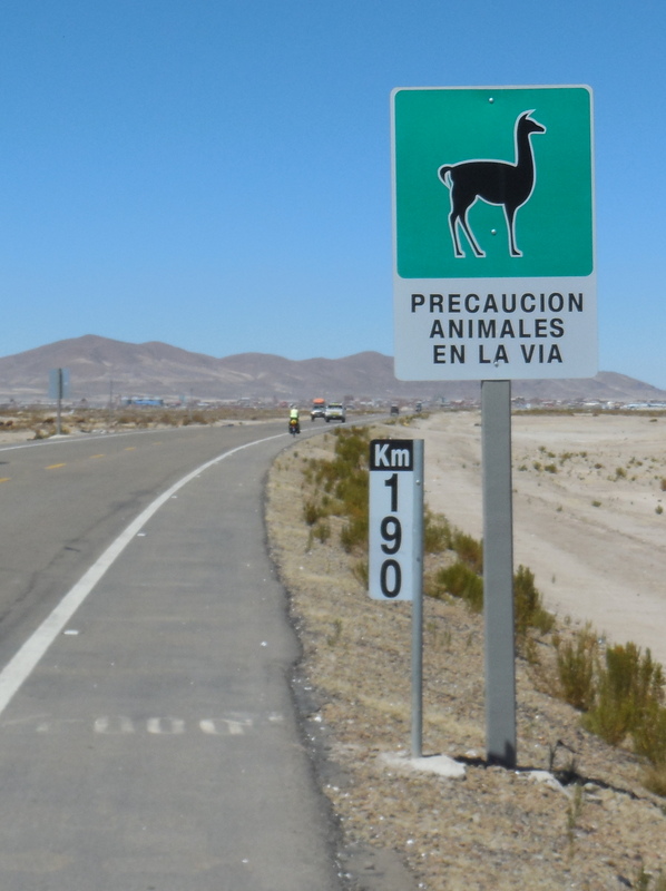 New road - wide shoulder - new sign