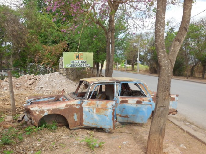Our hotel - with bad neighbours