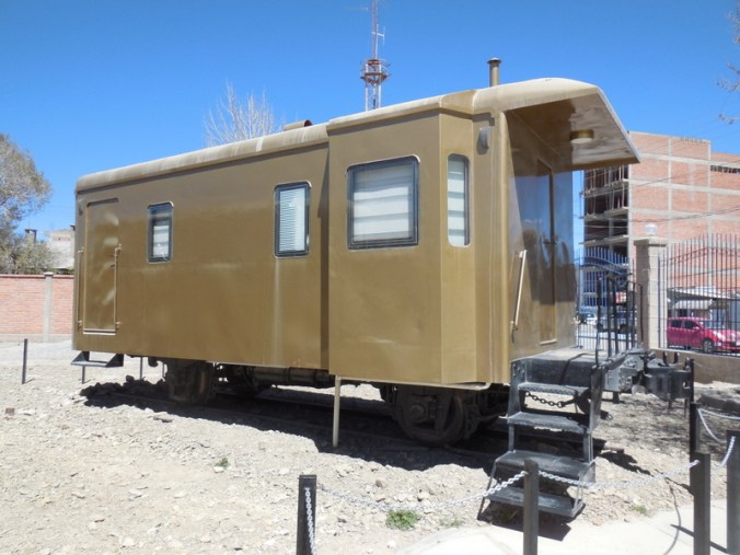 Restored train car