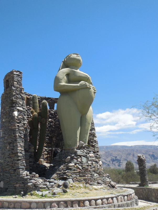 Santa Maria town entrance - yeah, I don't get it either