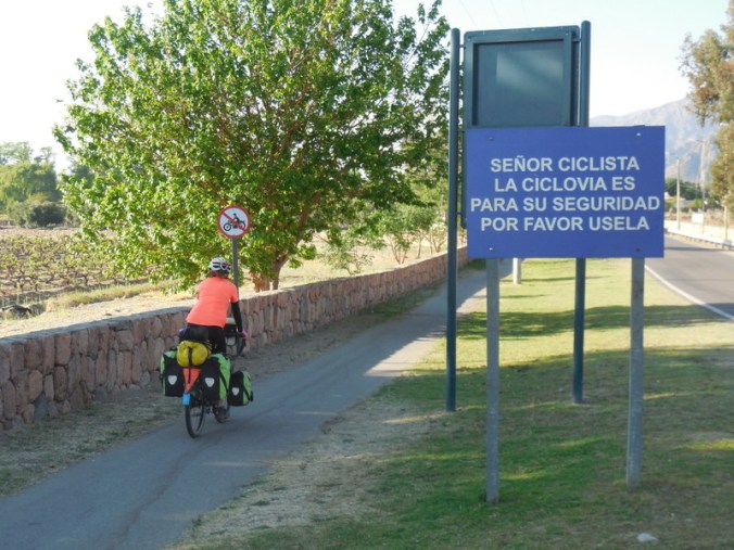 Senorita bike path