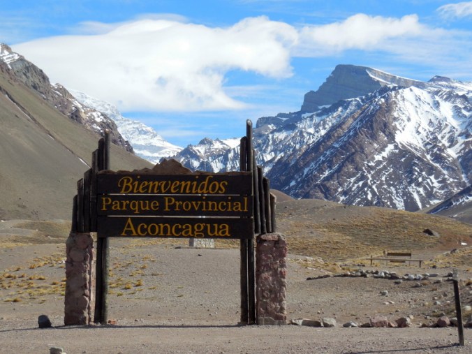 Aconcagua sign