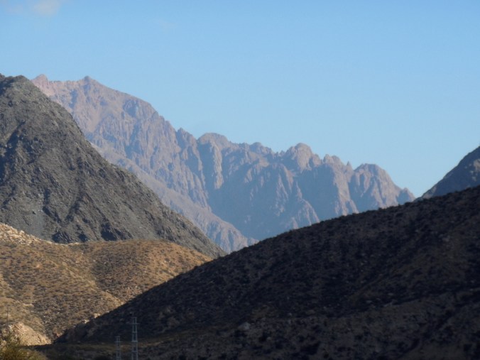 Andes in the morning