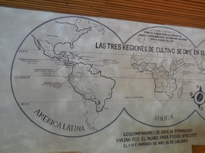 Coffee zones around the world