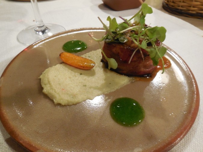 Dinner - roasted rabbit