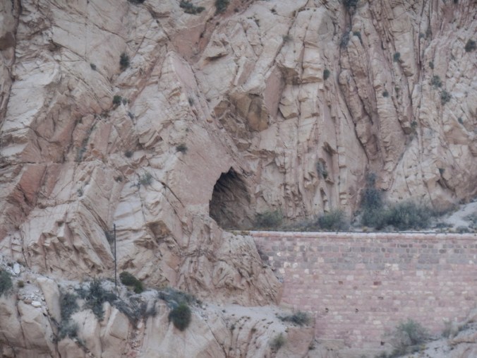 Disused train tunnel