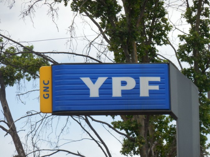 We stop at a lot of YPF stations