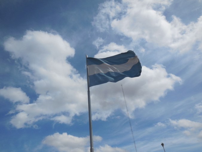 We were riding from the left to right