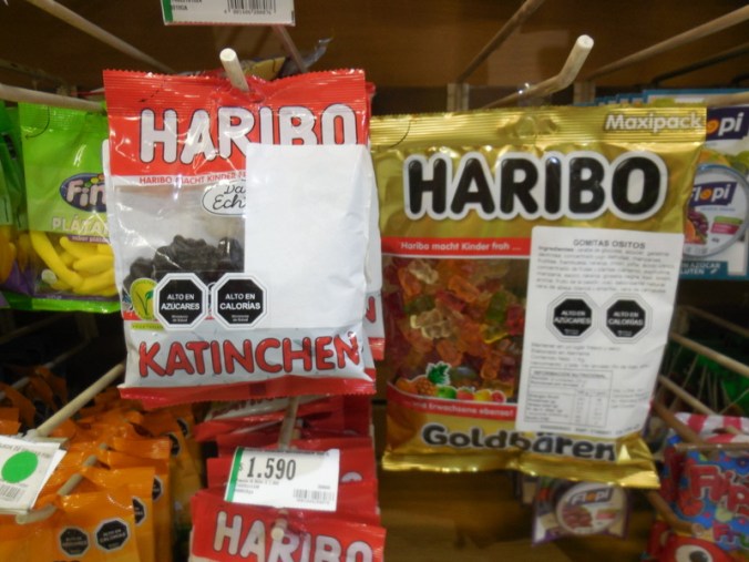 German candy in the stores