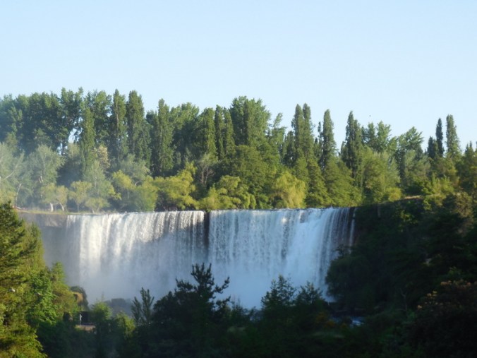 Laja Falls in the morging