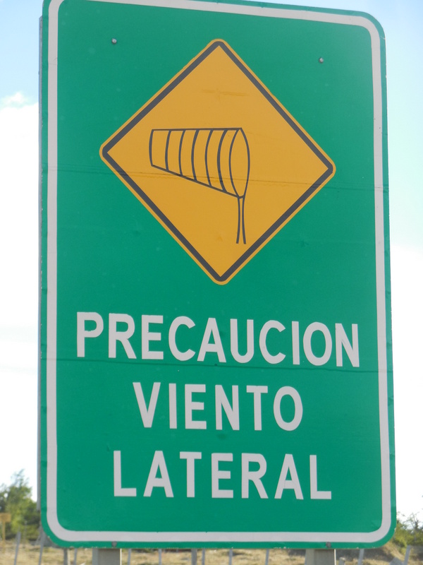 Laterial wind warning