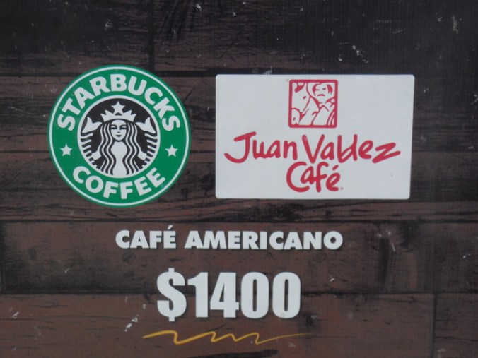 Starbucks and Juan Valdez