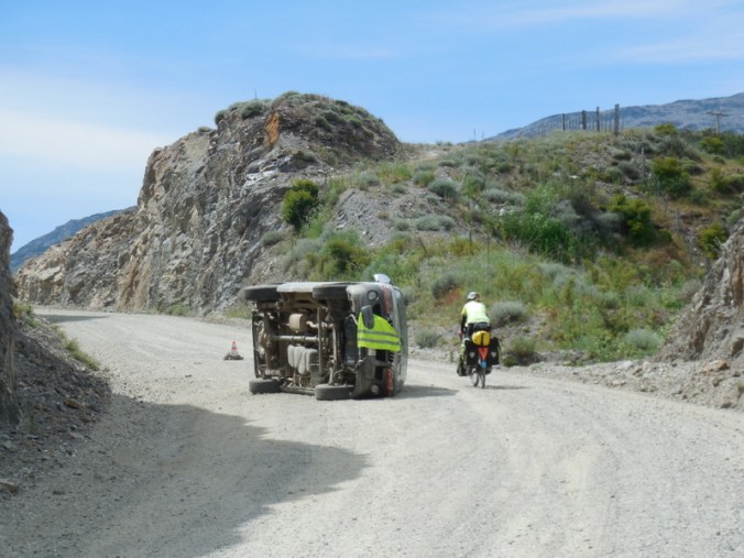 Bad day for a van driver