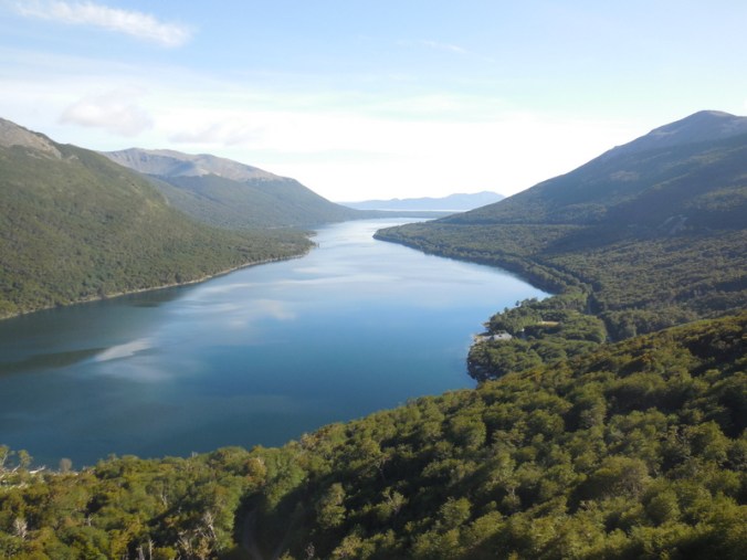 lago escondido from above 2