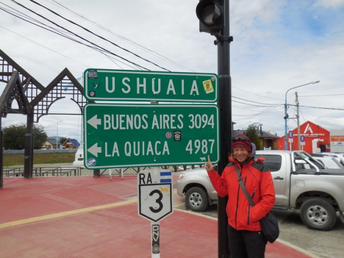 we crossed in to argentina in la