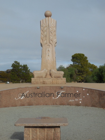 Australian Farmer monument