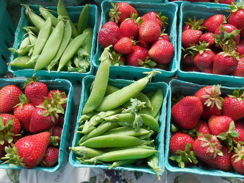 Strawberries and Peas 2
