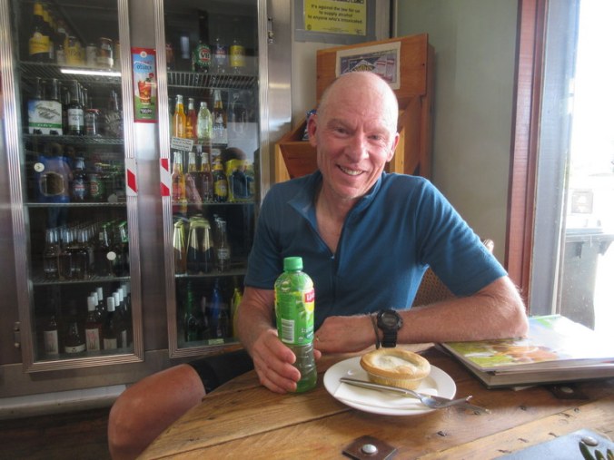 Bylong store dinner - tired 2