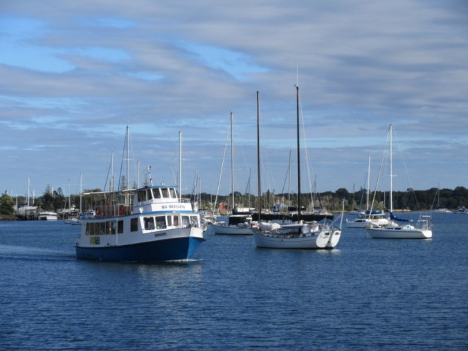 Ferry in the morning 1