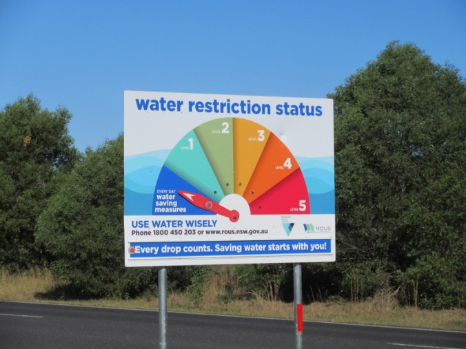 Water, not fire, warning