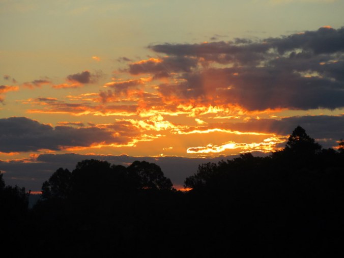 Sunset on our escape Covid tour 1